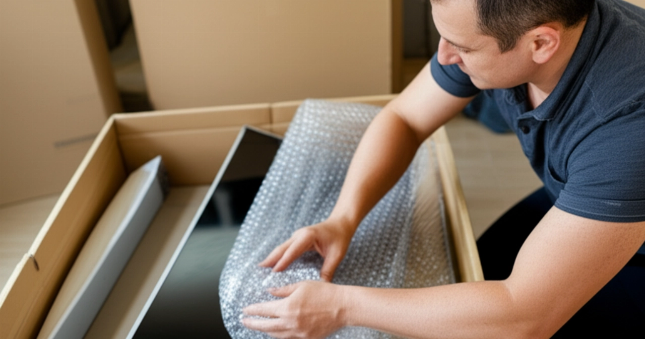 How to Pack TVs and Electronic Devices