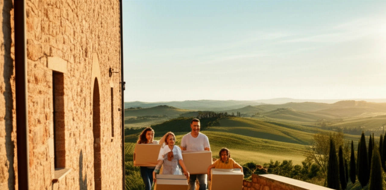 Removals Tuscany: Your New Life Begins Stress-Free