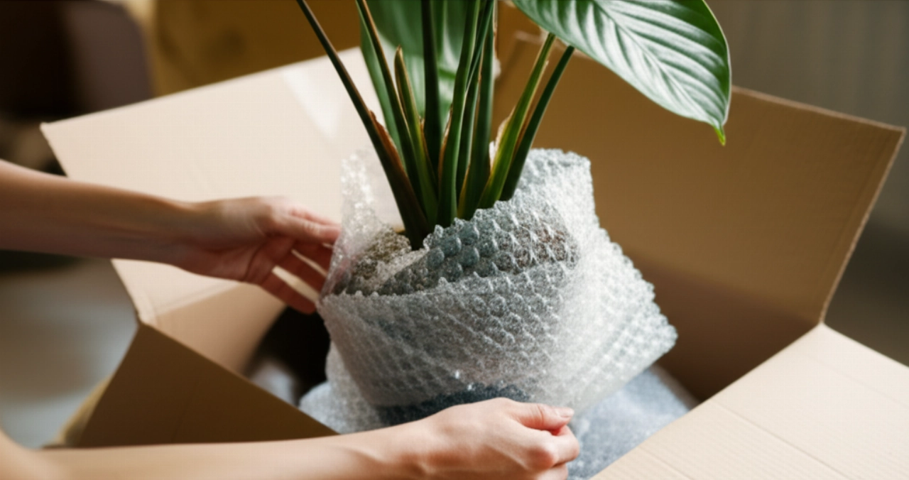 Mudanza Con Plantas De Interior