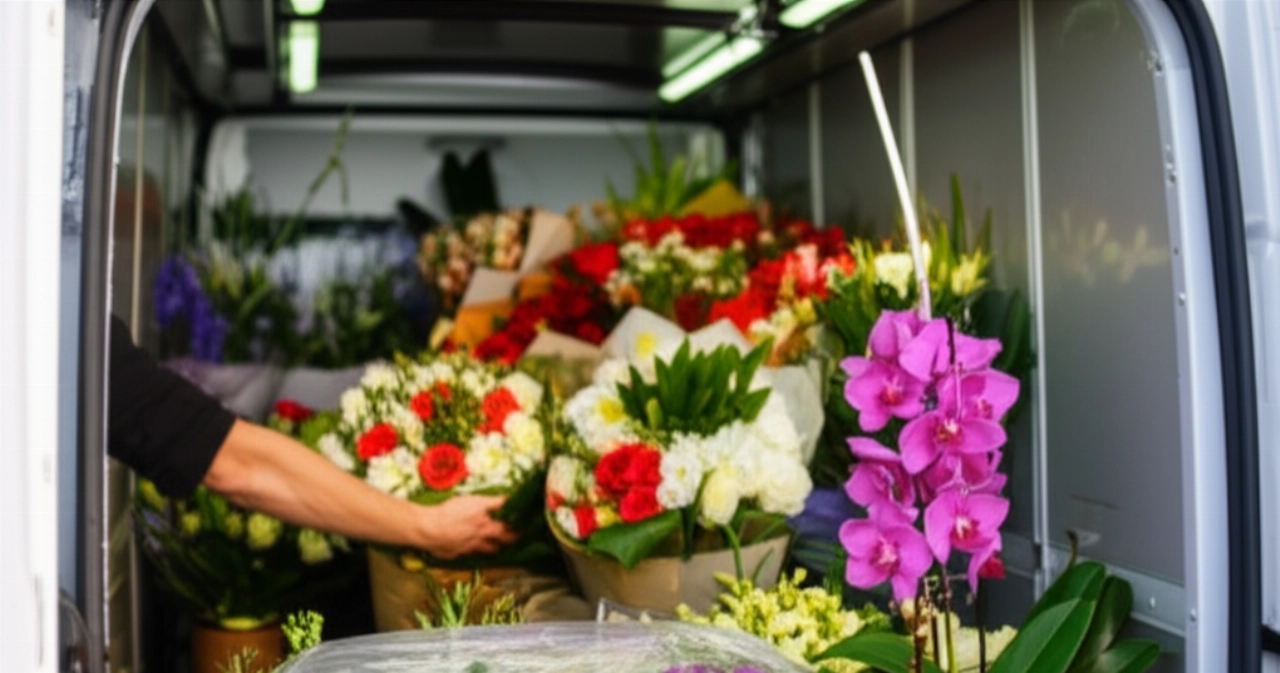 Transporte de Plantas y Flores